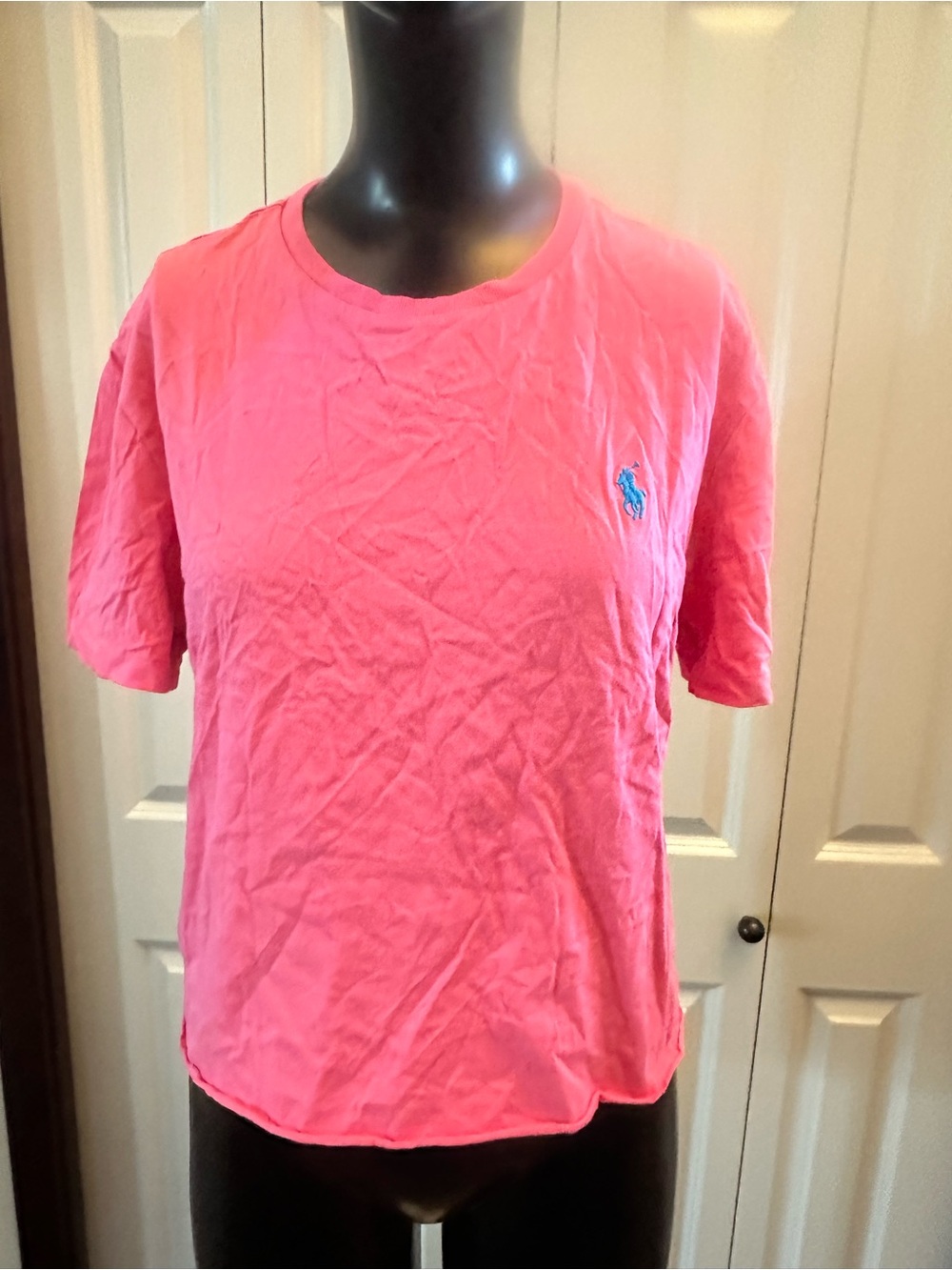 Polo by Ralph Lauren Bright Pink Short Sleeve Crew Tee